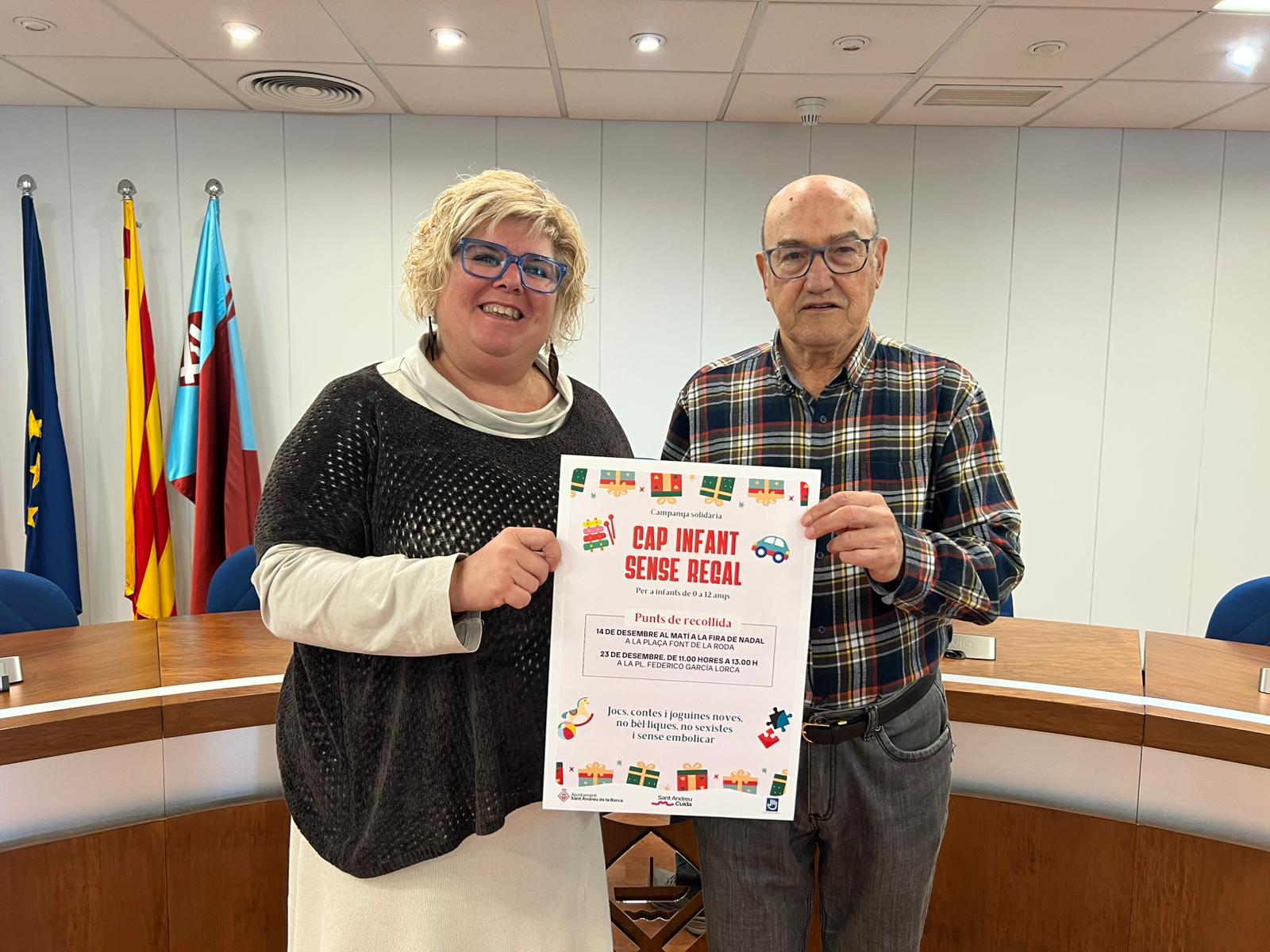 Imatge de la notícia: Nova edició de la campanya solidaria “Cap infant sense regal” a Sant Andreu de la Barca